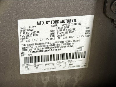 2022 Ford Explorer XLT