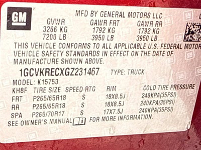 2016 Chevrolet Silverado 1500 LT