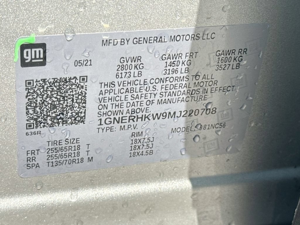2021 Chevrolet Traverse LT Leather