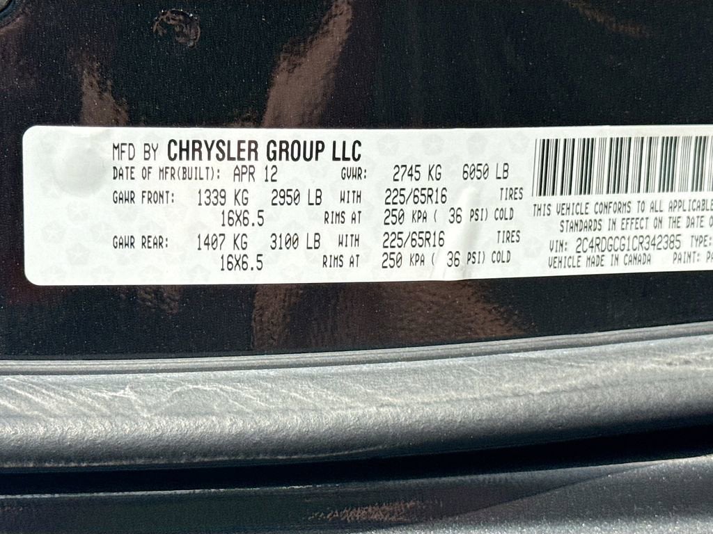2012 Dodge Grand Caravan SXT
