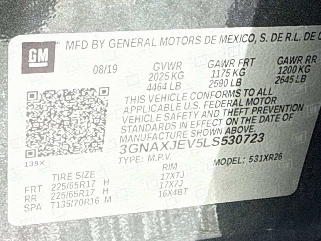 2020 Chevrolet Equinox LT