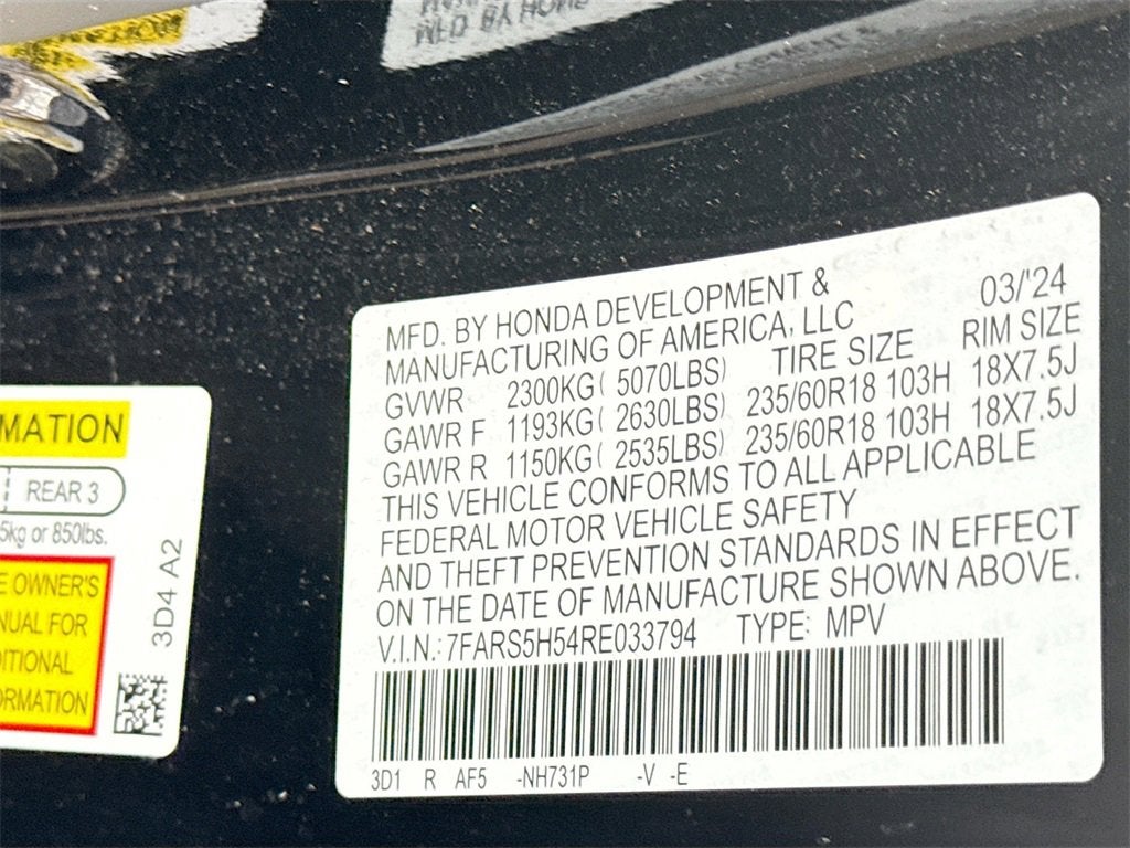 2024 Honda CR-V Hybrid Sport