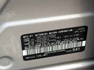 2019 Mitsubishi Outlander LE