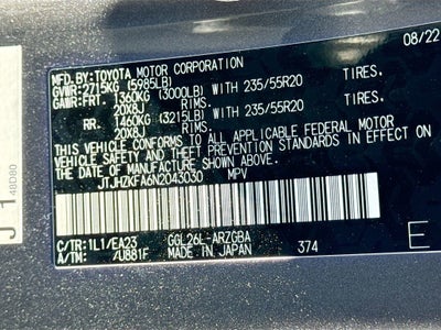 2022 Lexus RX RX 350L