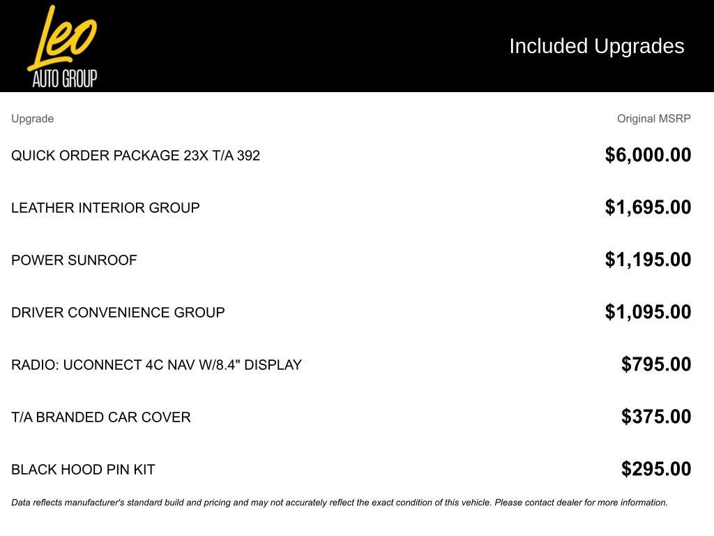 2017 Dodge Challenger T/A 392