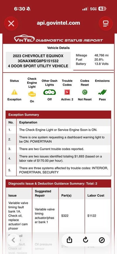 2023 Chevrolet Equinox RS