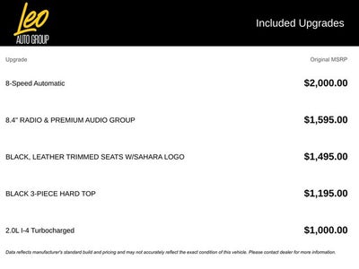 2019 Jeep Wrangler Unlimited Sahara 4x4