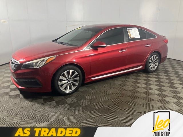 Used 2015 Hyundai Sonata Sport with VIN 5NPE34AF7FH085891 for sale in Columbus, IN