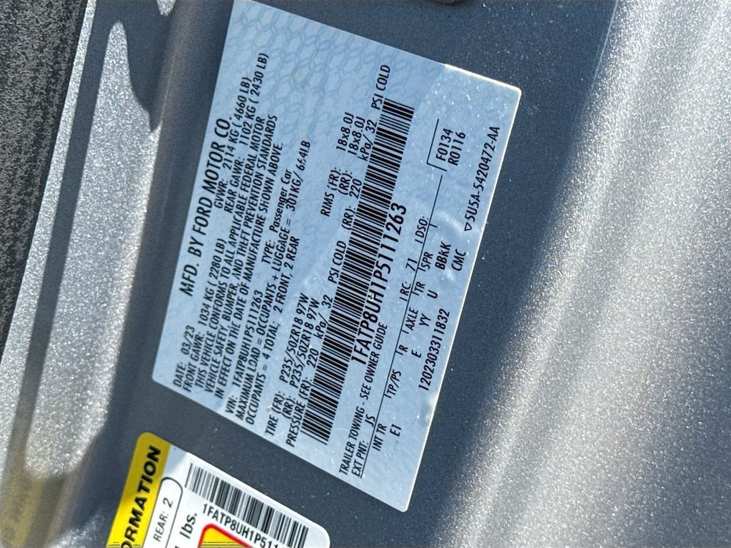 2023 Ford Mustang EcoBoost Premium Convertible