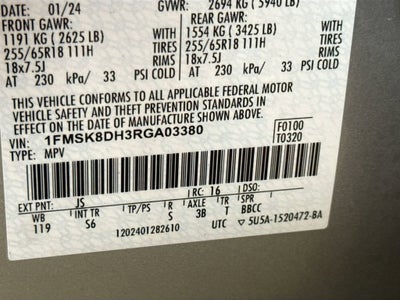 2024 Ford Explorer XLT