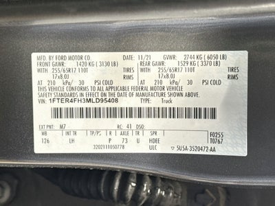 2021 Ford Ranger XLT