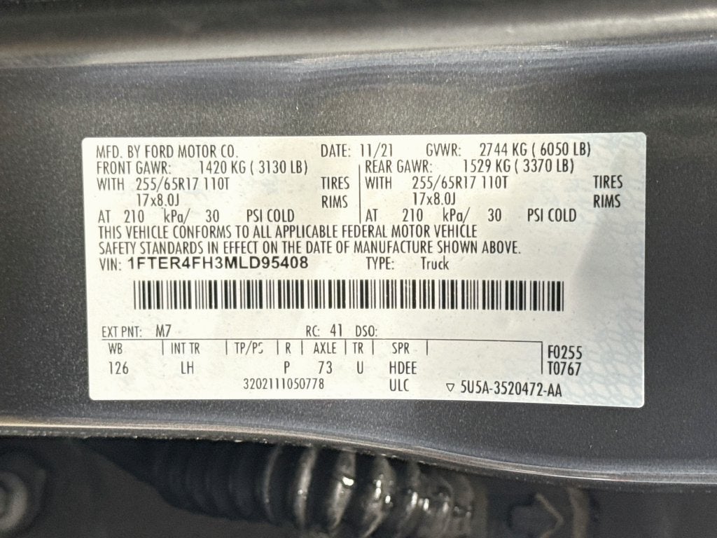 2021 Ford Ranger XLT