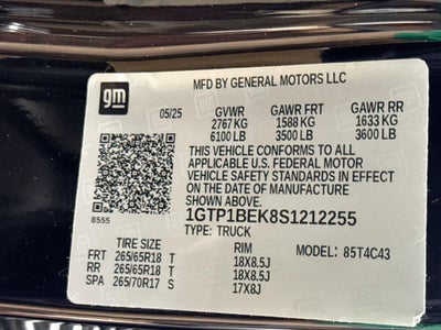 2025 GMC Canyon Elevation