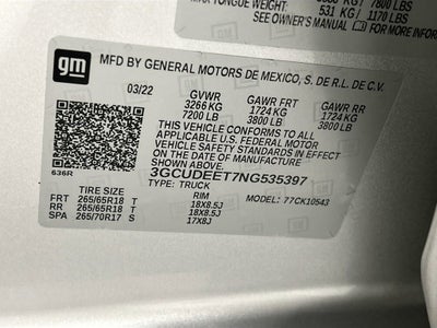 2022 Chevrolet Silverado 1500 RST