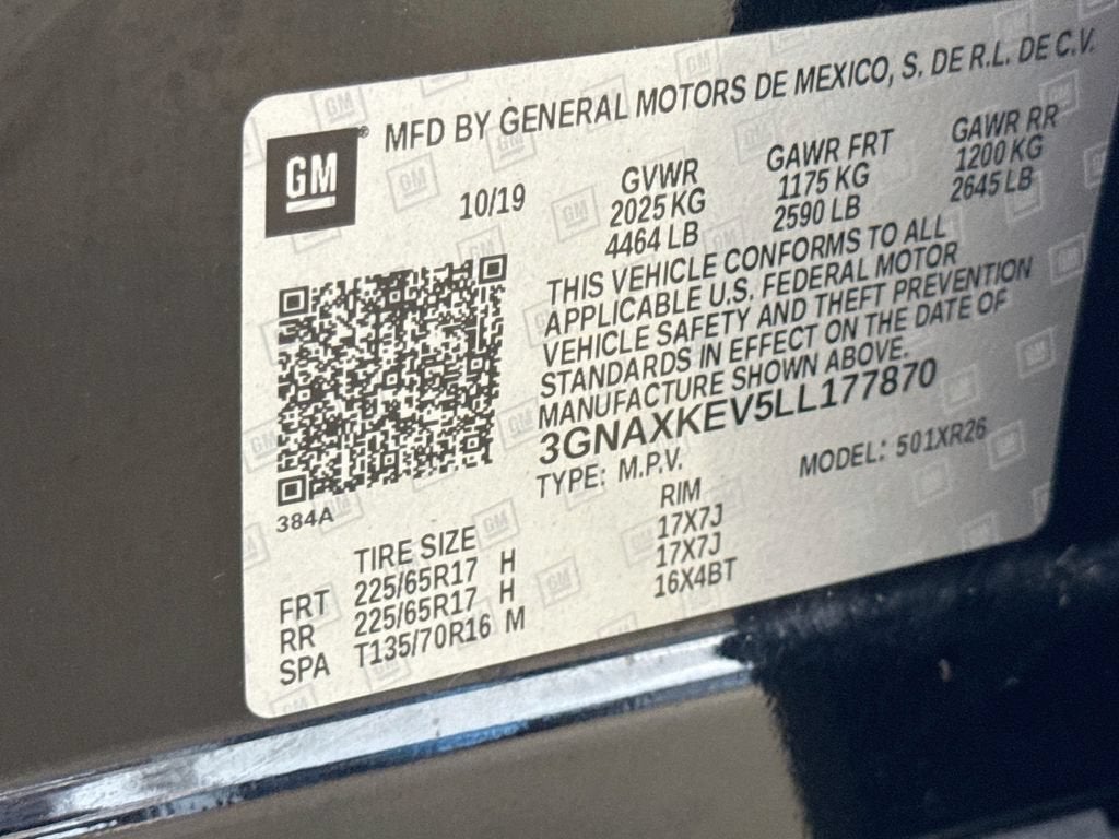 2020 Chevrolet Equinox LT