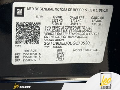 2020 GMC Sierra 1500 SLT