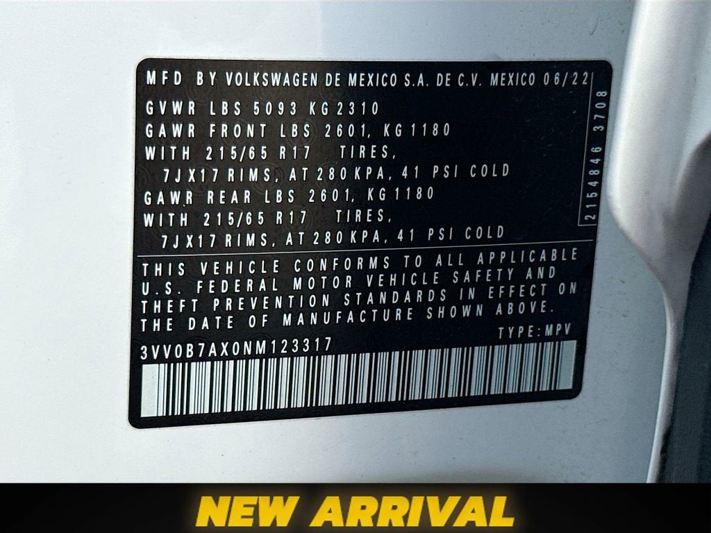 2022 Volkswagen Tiguan S