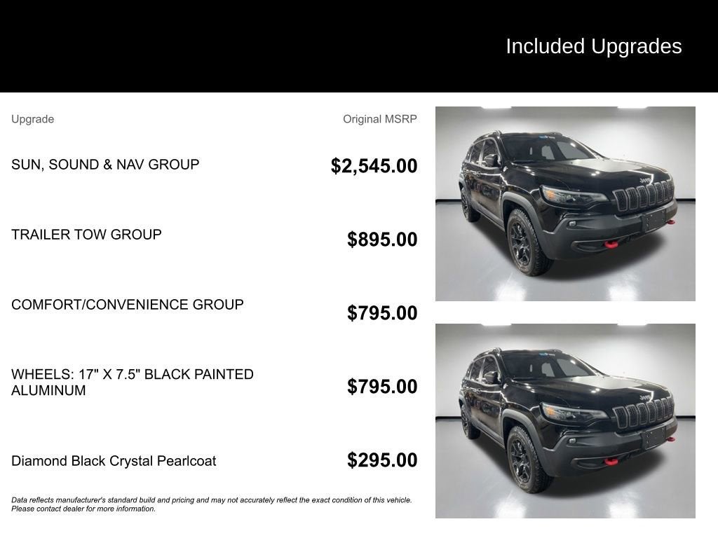 2021 Jeep Cherokee Trailhawk 4x4