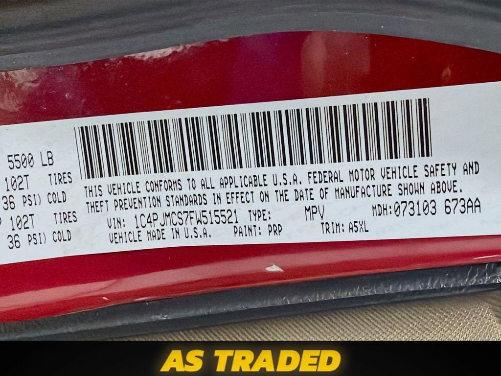 2015 Jeep Cherokee Latitude