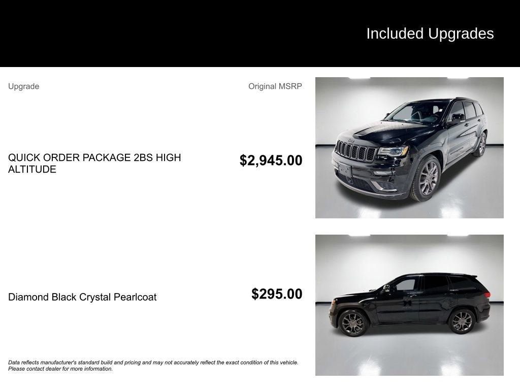 2021 Jeep Grand Cherokee High Altitude 4x4