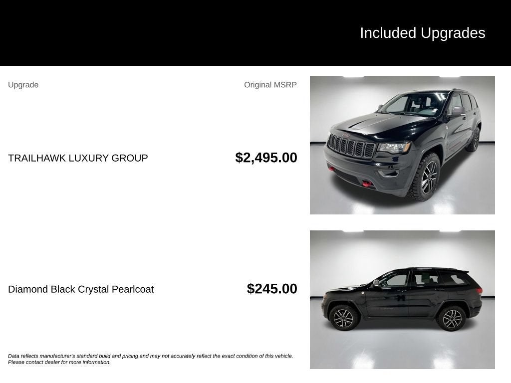 2020 Jeep Grand Cherokee Trailhawk 4x4