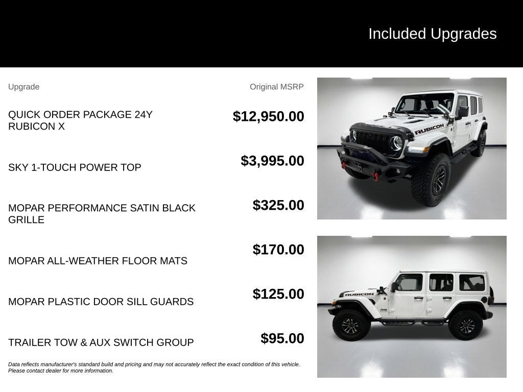 2024 Jeep Wrangler 4-Door Recon 4x4