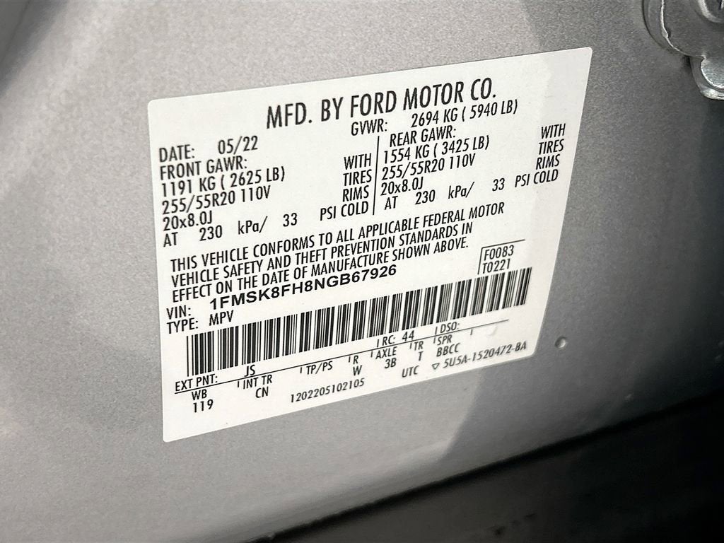 2022 Ford Explorer Limited