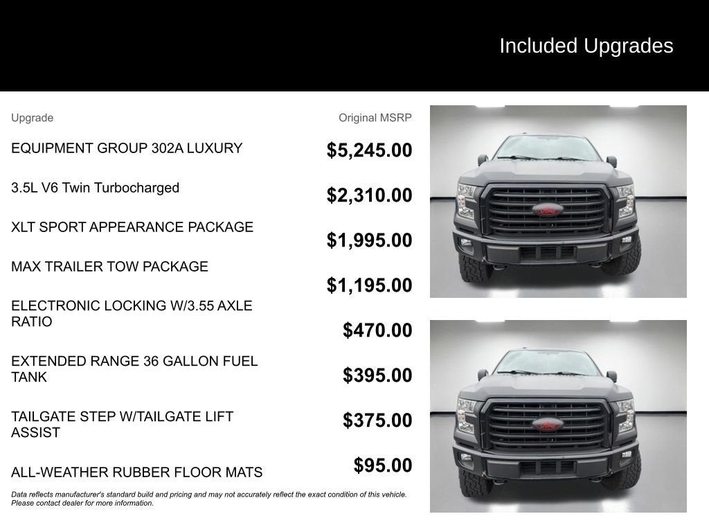 2016 Ford F-150 XLT
