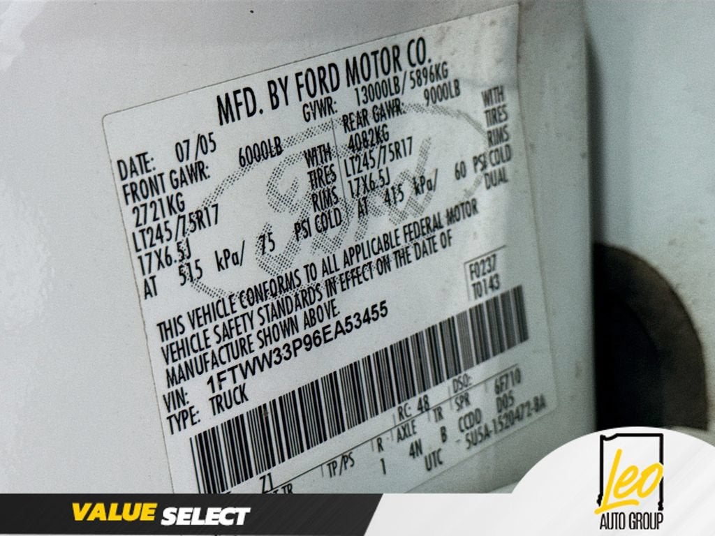 2006 Ford Super Duty F-350 DRW XL