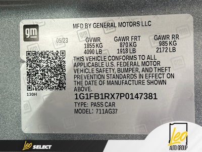 2023 Chevrolet Camaro 1LT