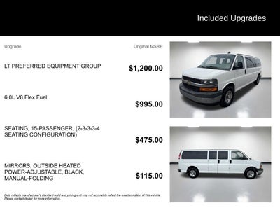 2019 Chevrolet Express Passenger 3500 LT