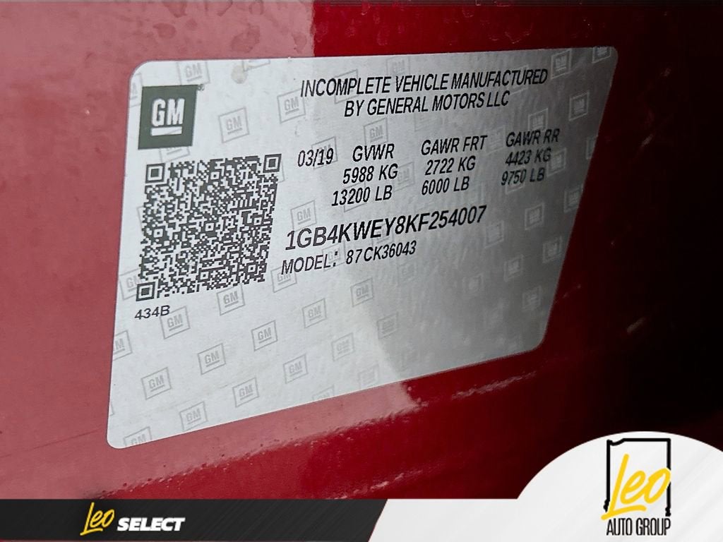 2019 Chevrolet Silverado 3500 HD Chassis Cab LT