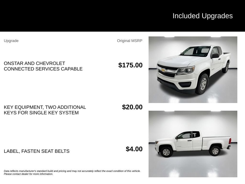 2019 Chevrolet Colorado 2WD Work Truck