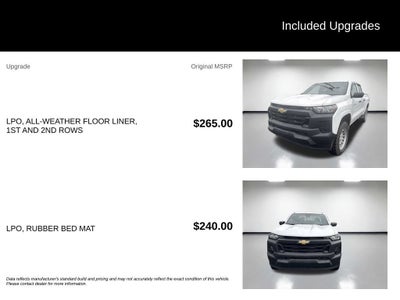 2025 Chevrolet Colorado WT/LT