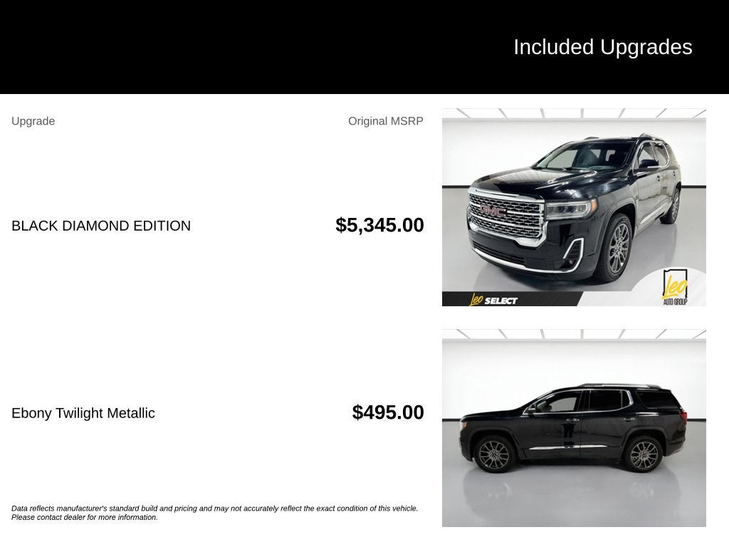 2023 GMC Acadia Denali