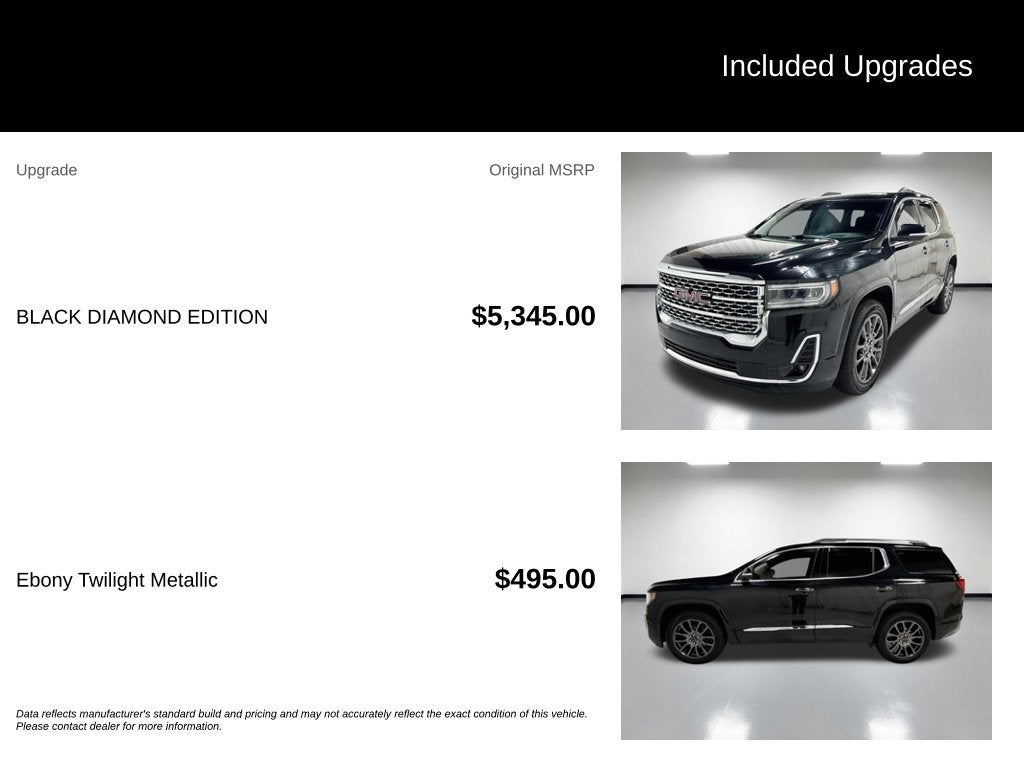 2023 GMC Acadia Denali