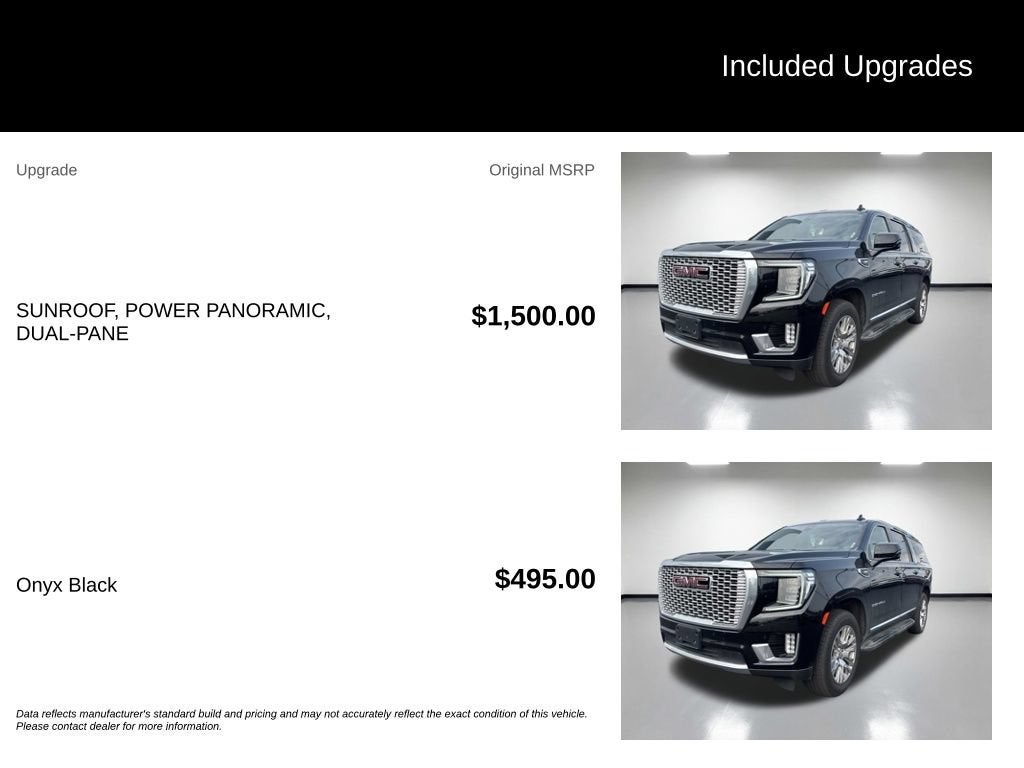 2022 GMC Yukon XL Denali