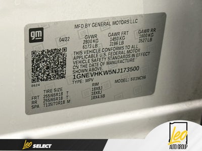 2022 Chevrolet Traverse LT Leather