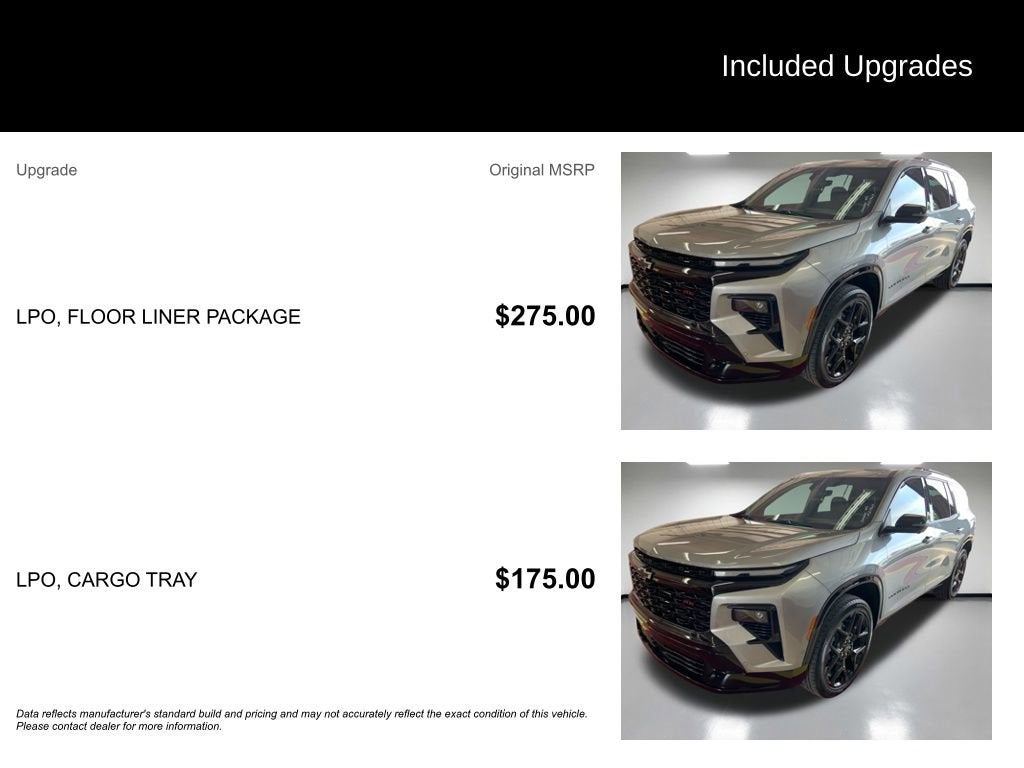 2024 Chevrolet Traverse RS