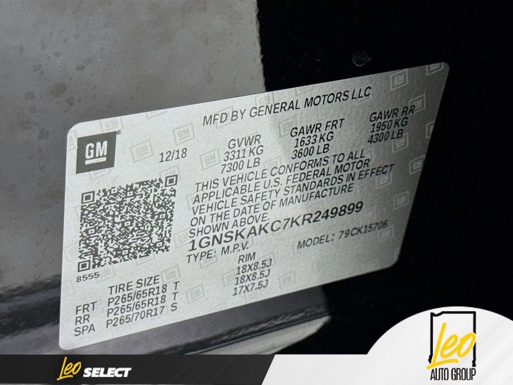 2019 Chevrolet Tahoe LS