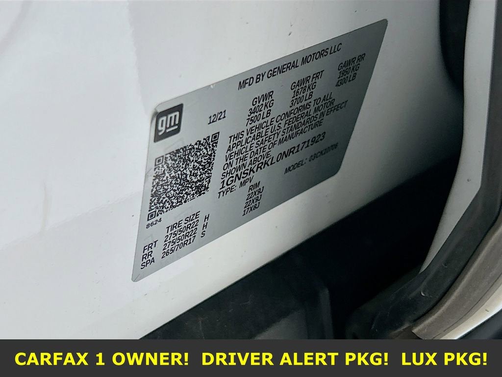 2022 Chevrolet Tahoe RST