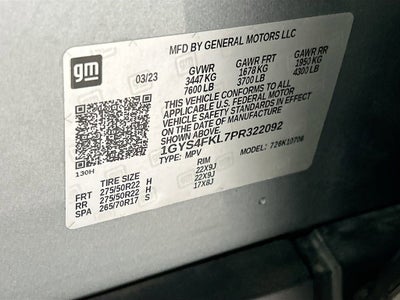 2023 Cadillac Escalade Sport