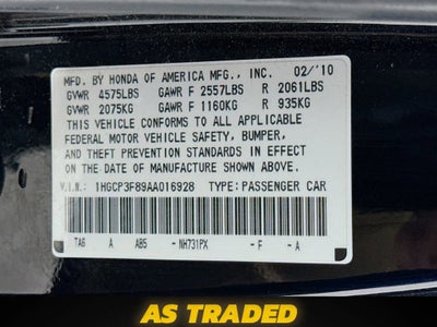 2010 Honda Accord 3.5 EX-L