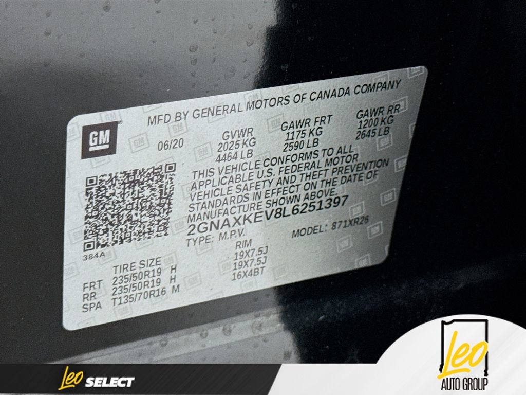 2020 Chevrolet Equinox LT