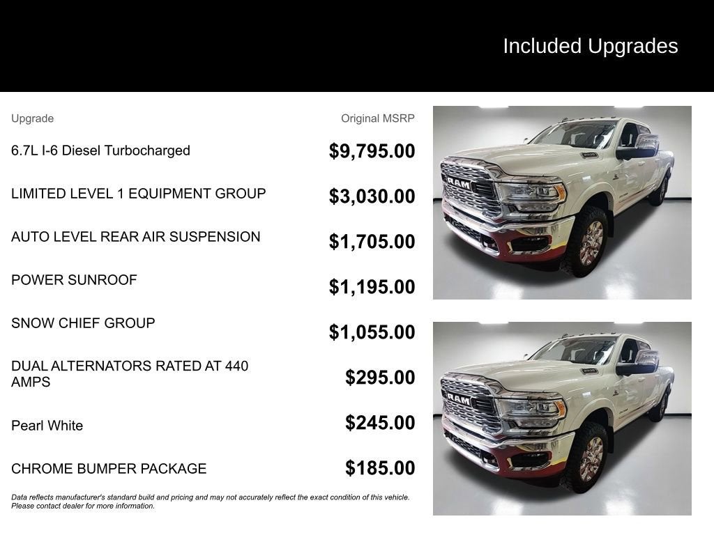 2024 RAM 2500 Limited Crew Cab 4x4 6'4" Box