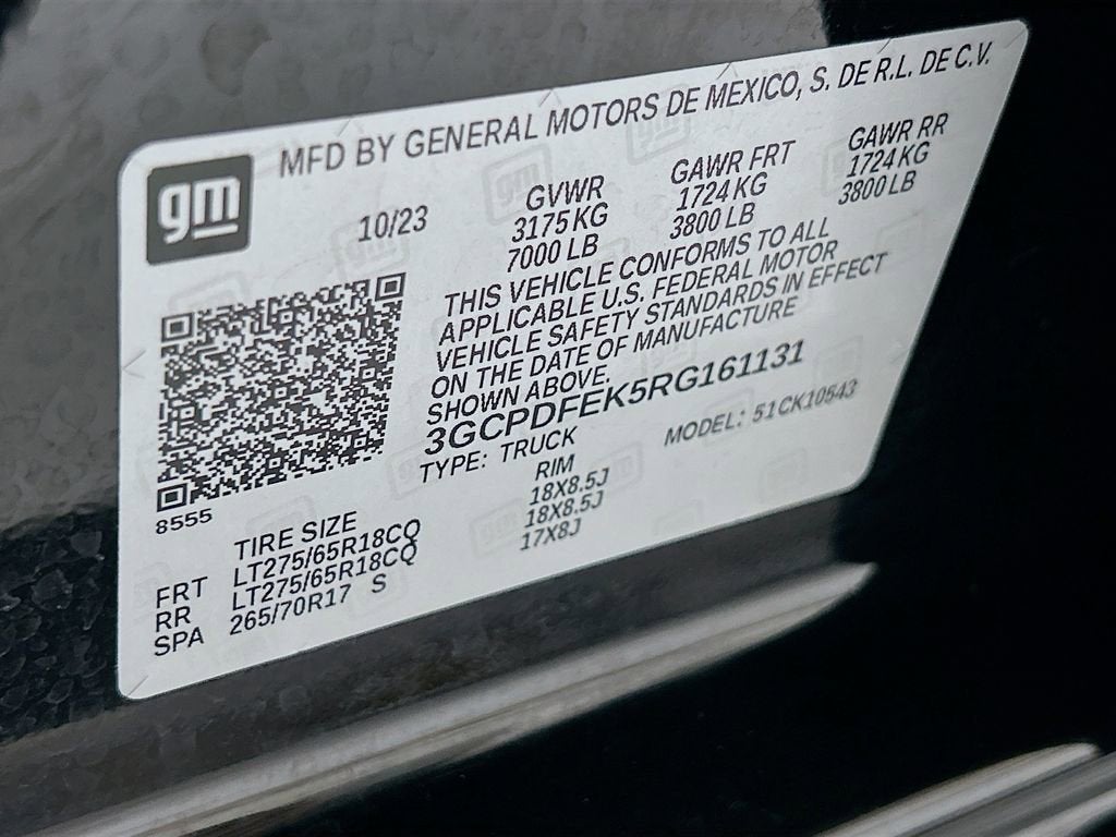 2024 Chevrolet Silverado 1500 LT Trail Boss