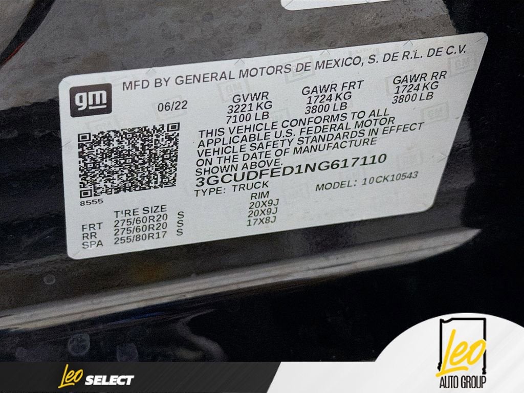 2022 Chevrolet Silverado 1500 LT Trail Boss