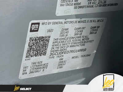 2024 Chevrolet Silverado 1500 LT Trail Boss