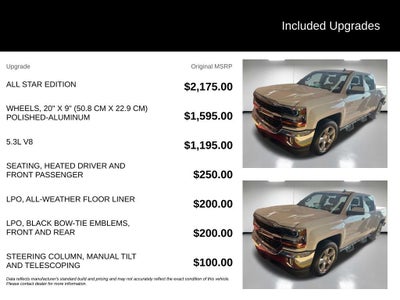 2018 Chevrolet Silverado 1500 LT