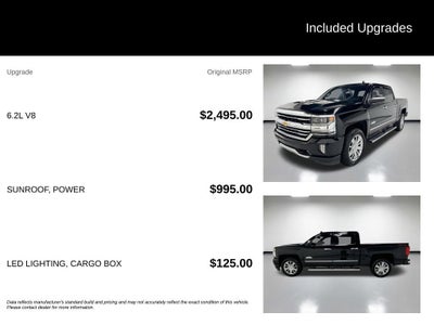 2018 Chevrolet Silverado 1500 High Country